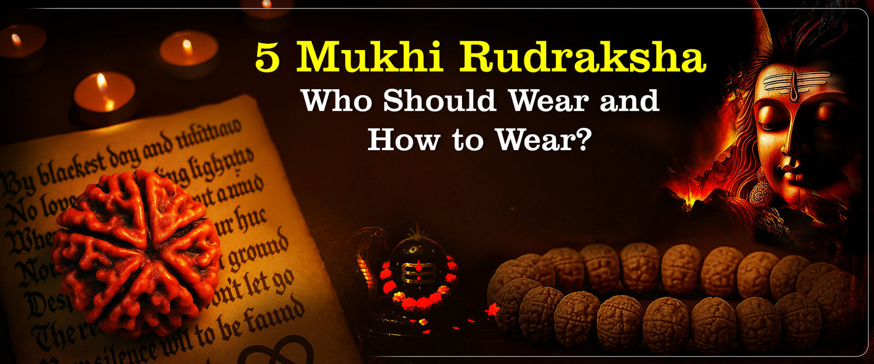 5 Mukhi Rudraksha: Who Should Wear and How to Wear?