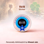 11:11 Protection from Evil Eye Sticker (Pack of 10) – Abhimantrit