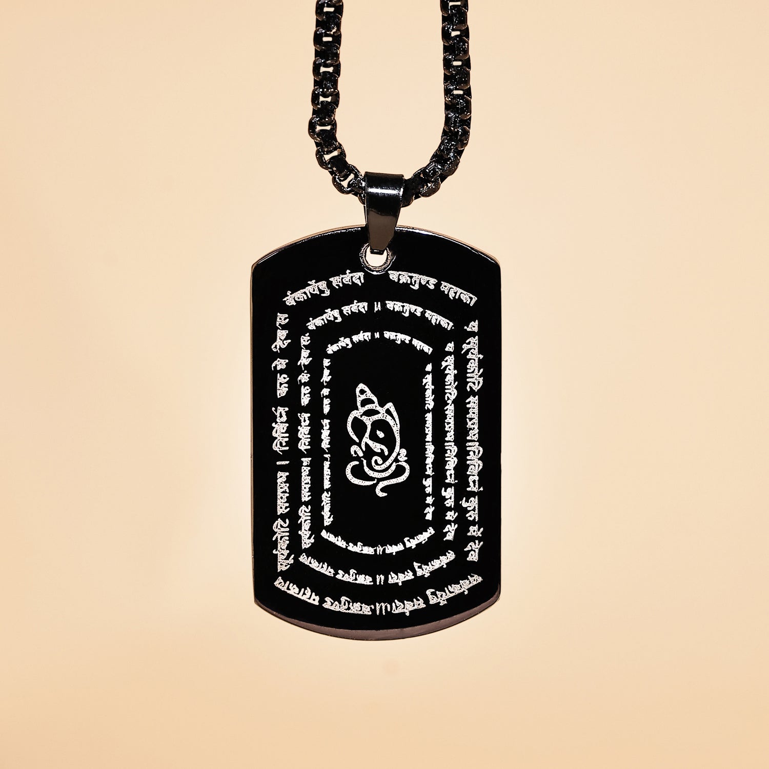 Ganpati Shlok Pendant - Abhimantrit