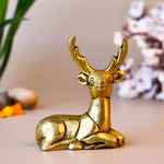Pure Brass Vastu Deer Statue - Abhimantrit