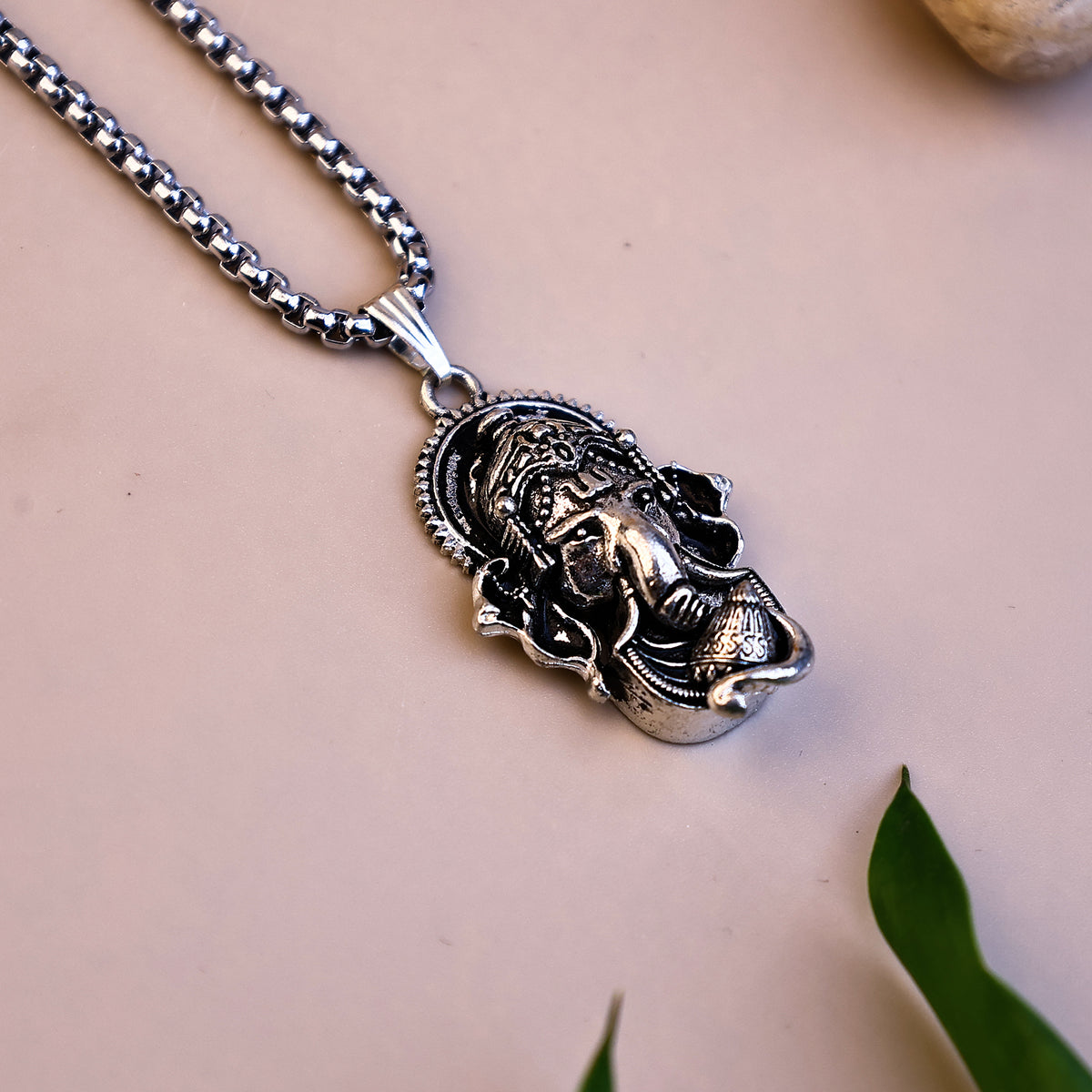 Silver Lord Ganesha Pendant (Blessing & Protection)- Abhimantrit