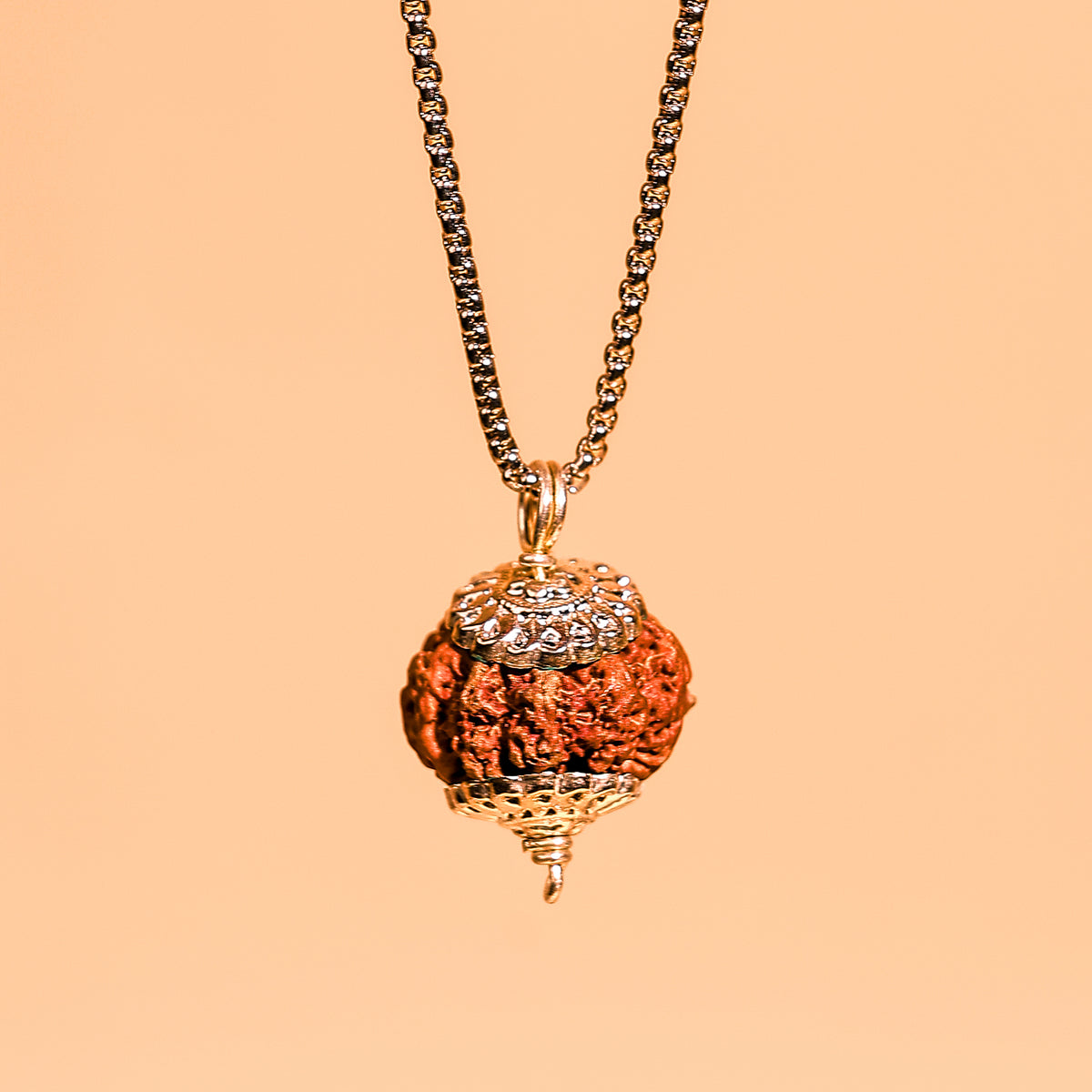 Nepali 7 Mukhi Rudraksha ( Seven Faced) - Abhimantrit & Certified
