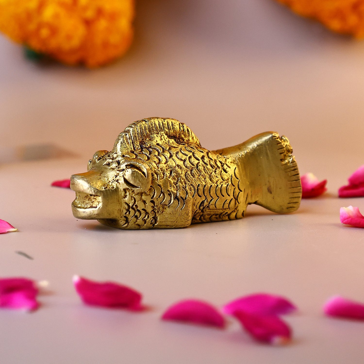 Brass Fish Sculpture - Abhimantrit