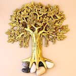 Brass Kalpavriksh Tree Wall Hanging ( for wealth and good fortune)- Abhimantrit