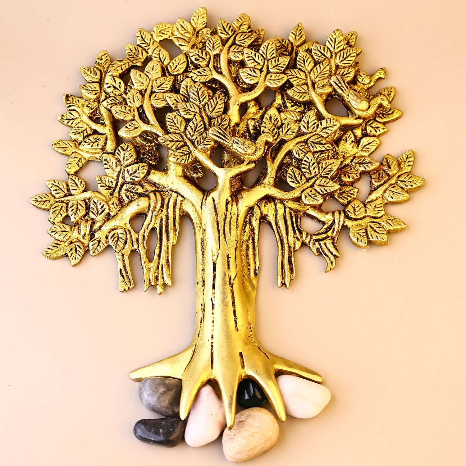 Brass Kalpavriksh Tree Wall Hanging ( for wealth and good fortune)- Abhimantrit