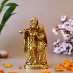 Brass Radha Krishna Statue - Abhimantrit