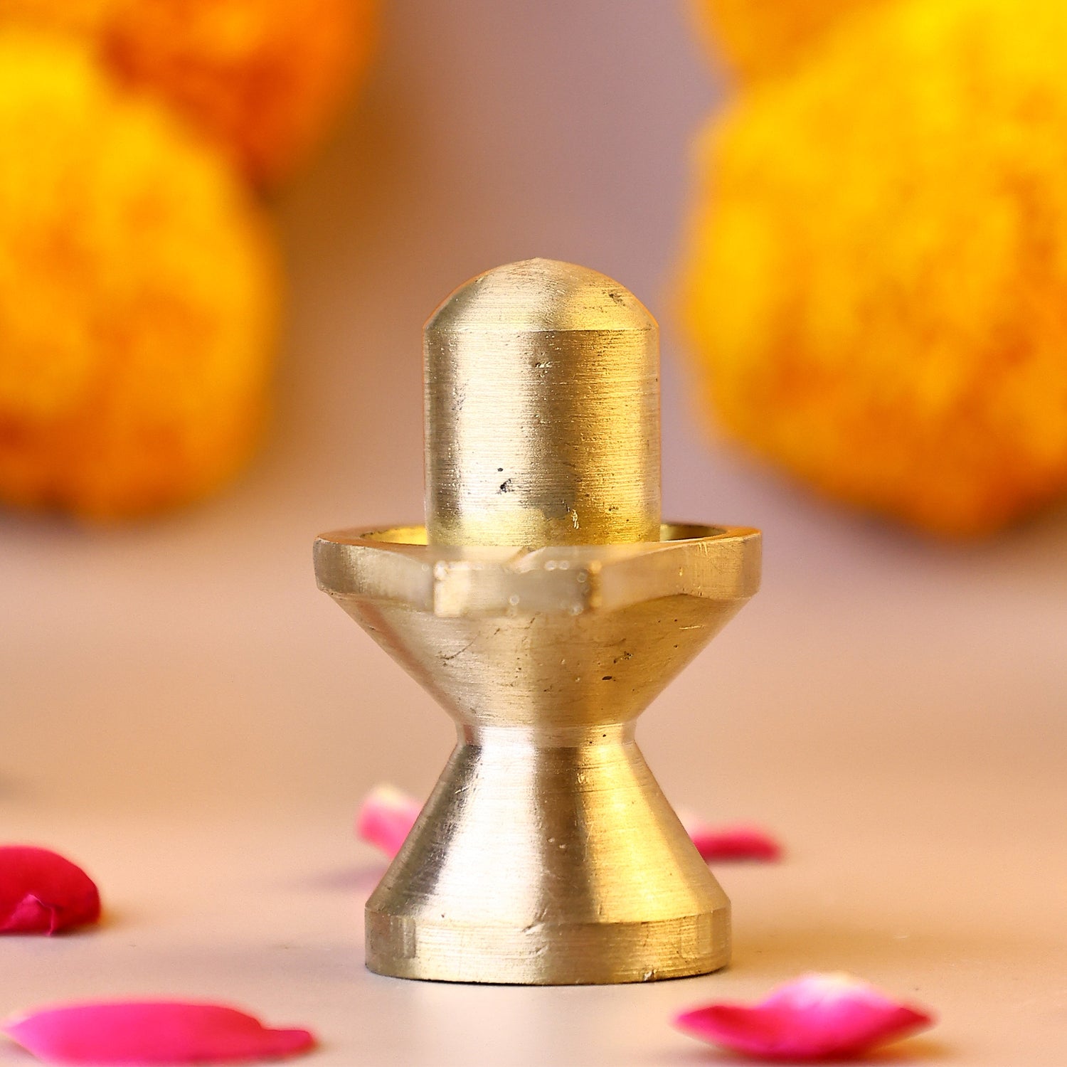 Original Brass Shivling - Abhimantrit