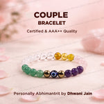 Couple Bracelet (Improve Love, Communication & Understanding) - Abhimantrit & Certified
