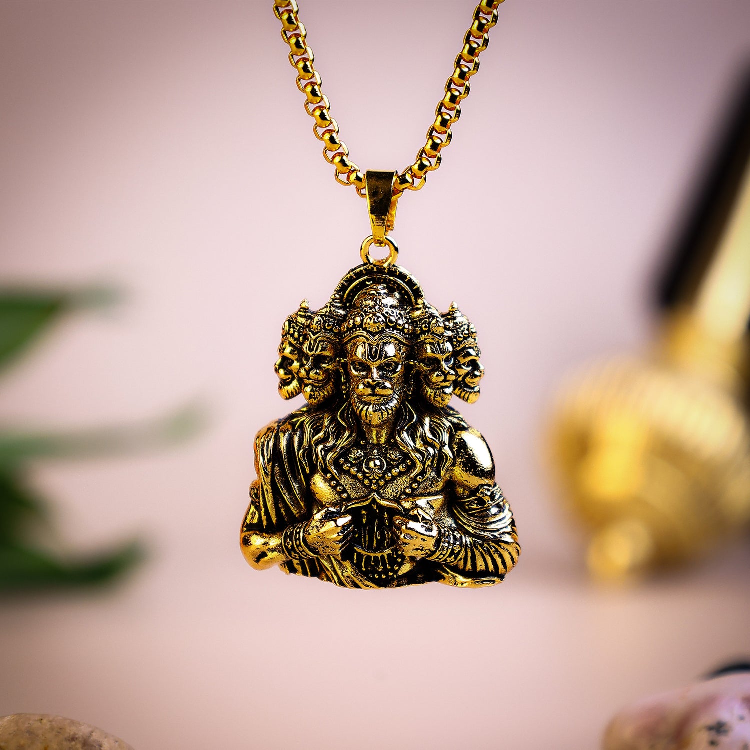 Panchmukhi Hanuman Ji Pendant (Blessing & Protection)- Abhimantrit