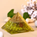 Peridot Pyramid - Abhimantrit