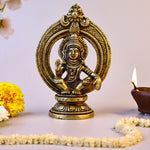 Brass Ayyappa Swamy Statue - Abhimantrit