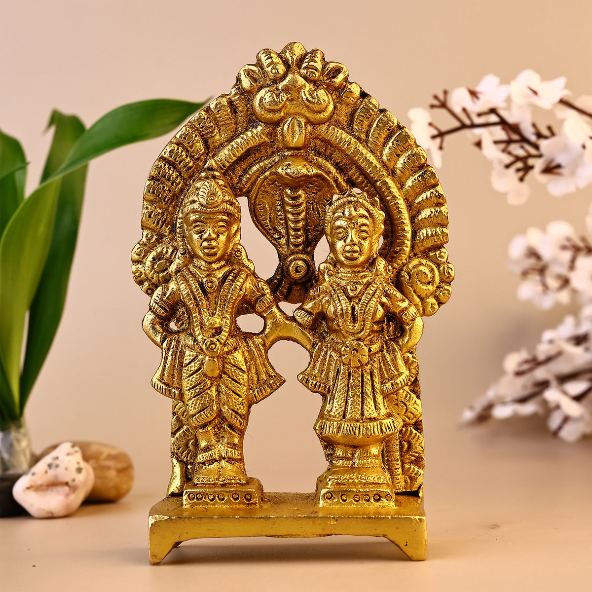 Brass Vitthal  Rukmani Murti - Abhimantrit