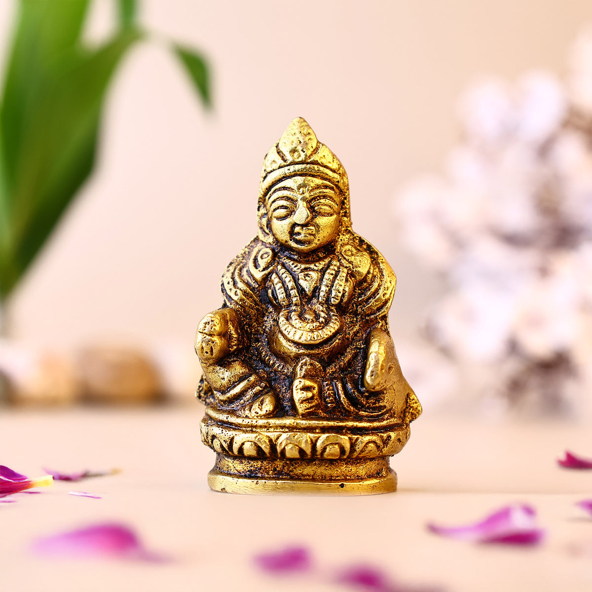 Brass Lord Kuber Idol β Abhimantrit