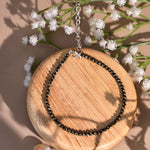 Pyrite Diamond Cut Anklet - Abhimantrit & Certified