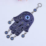 Big Hamsa Hand with Evil Eye Hanging - Abhimantrit
