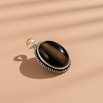 Sulemani Hakik Oval Stone Pendant - Abhimantrit & Certifiefd