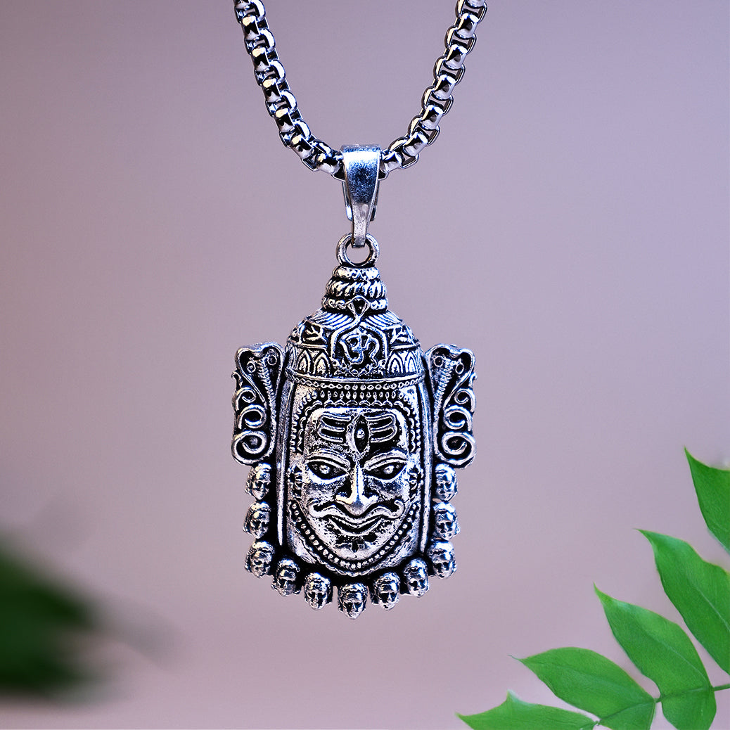 Lord Shiva Mahakal Ujjain Pendant (Blessing & Protection)- Abhimantrit