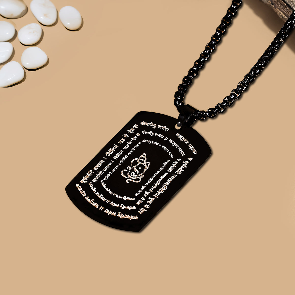 Ganpati Shlok Pendant - Abhimantrit