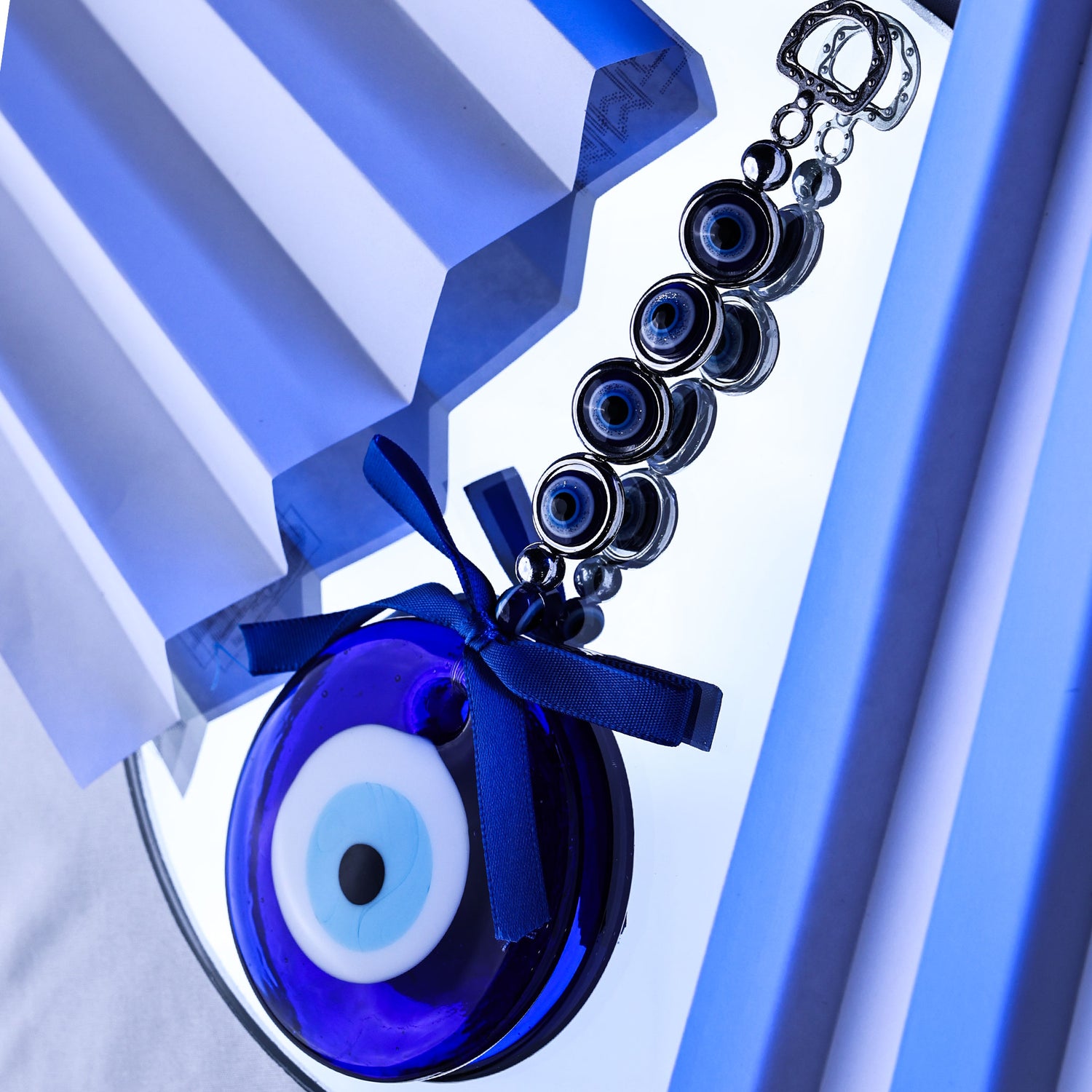 Big Evil Eye (4+1) Hanging - Abhimantrit