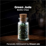 Green Jade Bottle Chips – Luck, Prosperity & Emotional Balance Energy