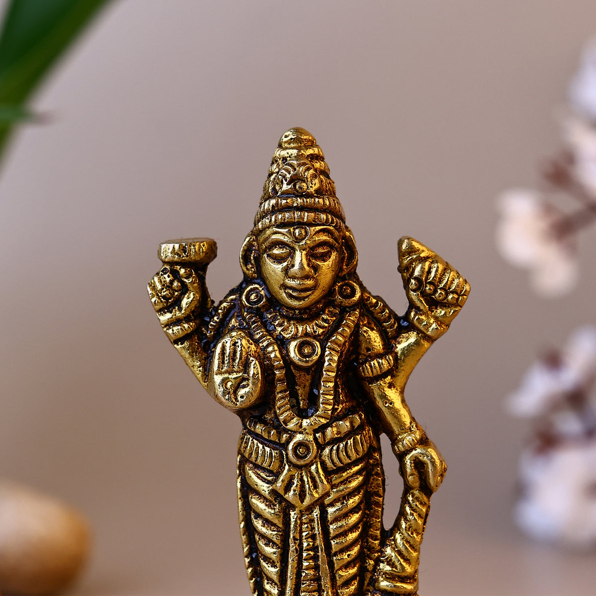Brass Tirupati Balaji Statue - Abhimantrit
