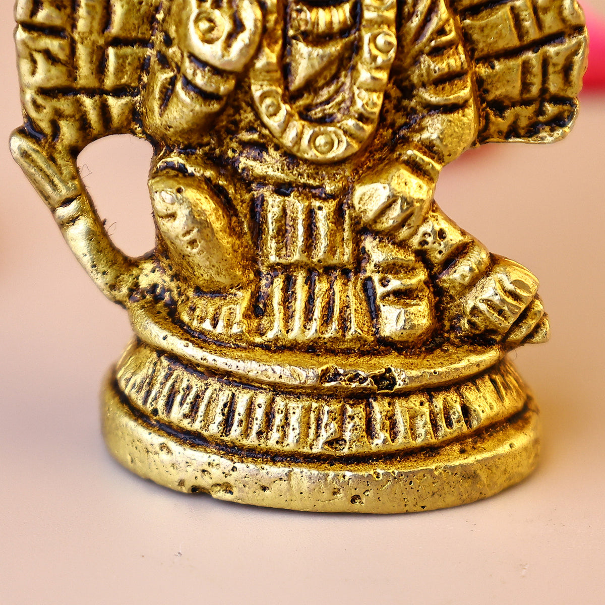 Brass Panchmukhi Hanuman Ji - Abhimantrit