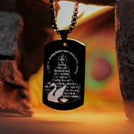 Saraswati Engraved Mantra Pendant - Abhimantrit