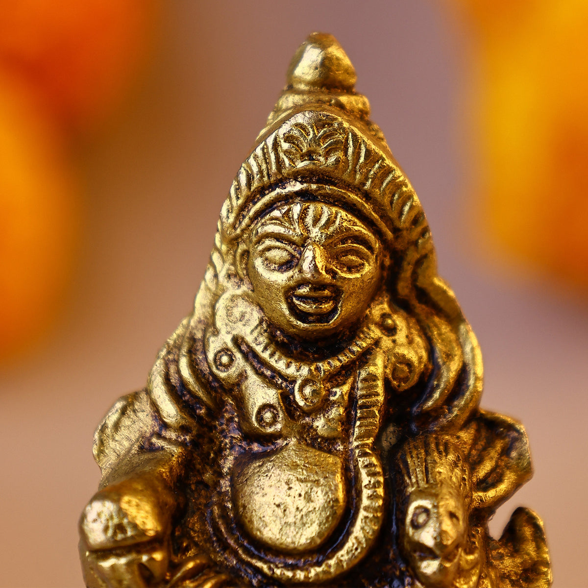 Brass Shree Kuber Maharaj Statue - Abhimantrit