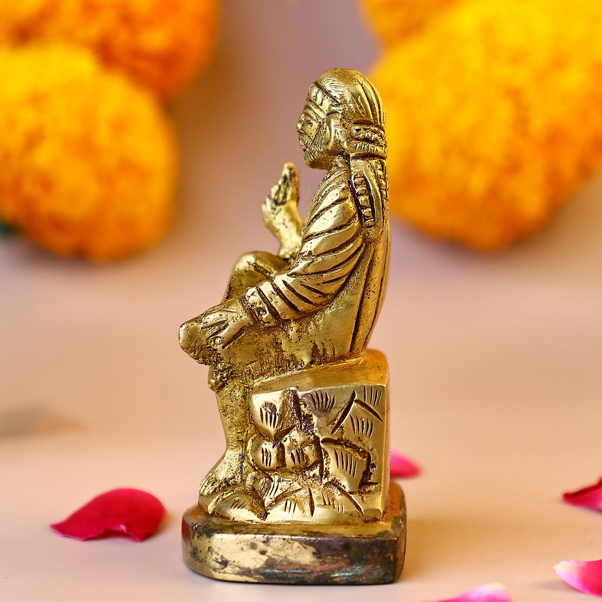 Brass Shirdi Sai Baba Idol - Abhimantrit