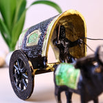 Brass Bullock Cart - Abhimantrit