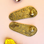 Brass Charan Paduka (Khadau) - Abhimantrit