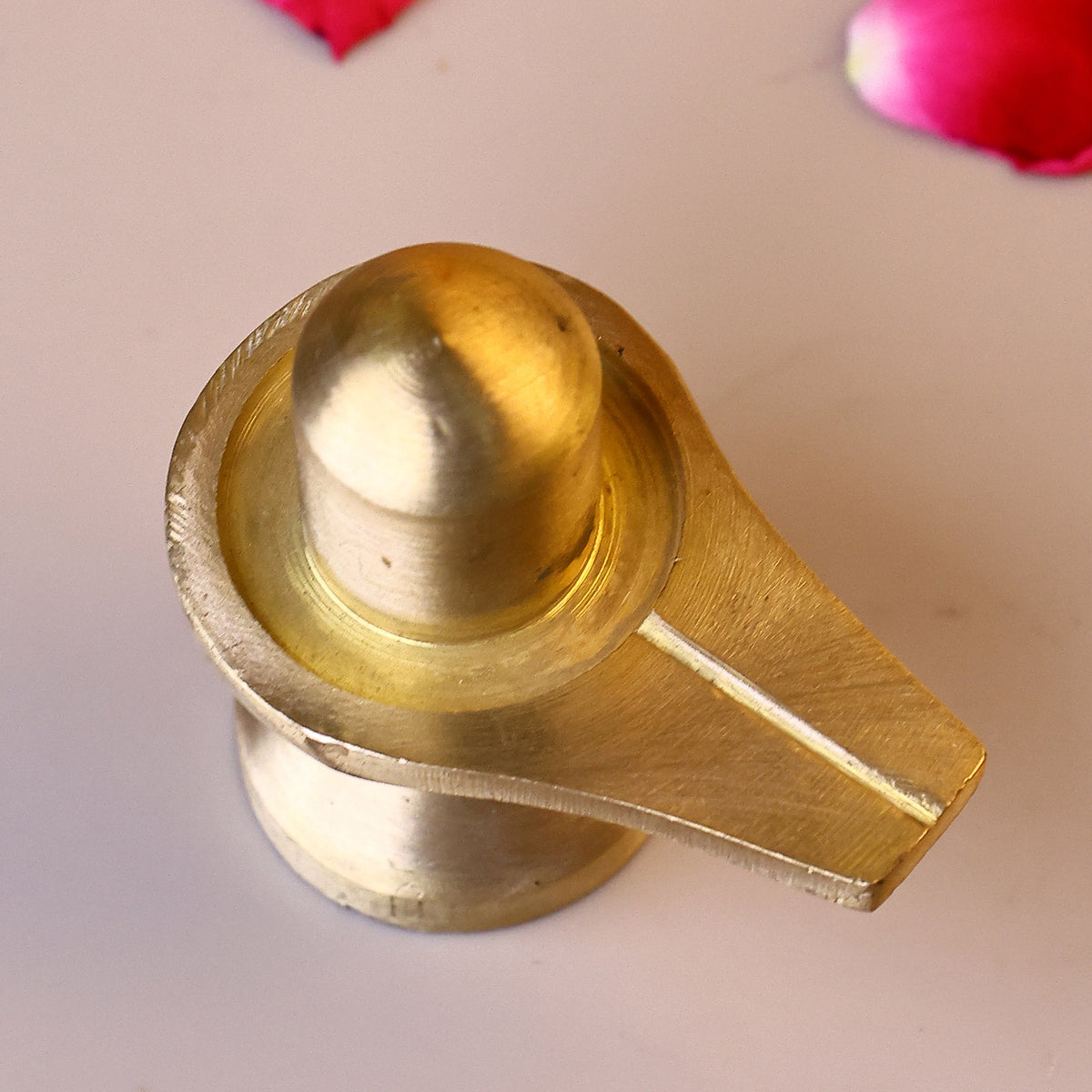 Pure Brass Shivling - Abhimantrit