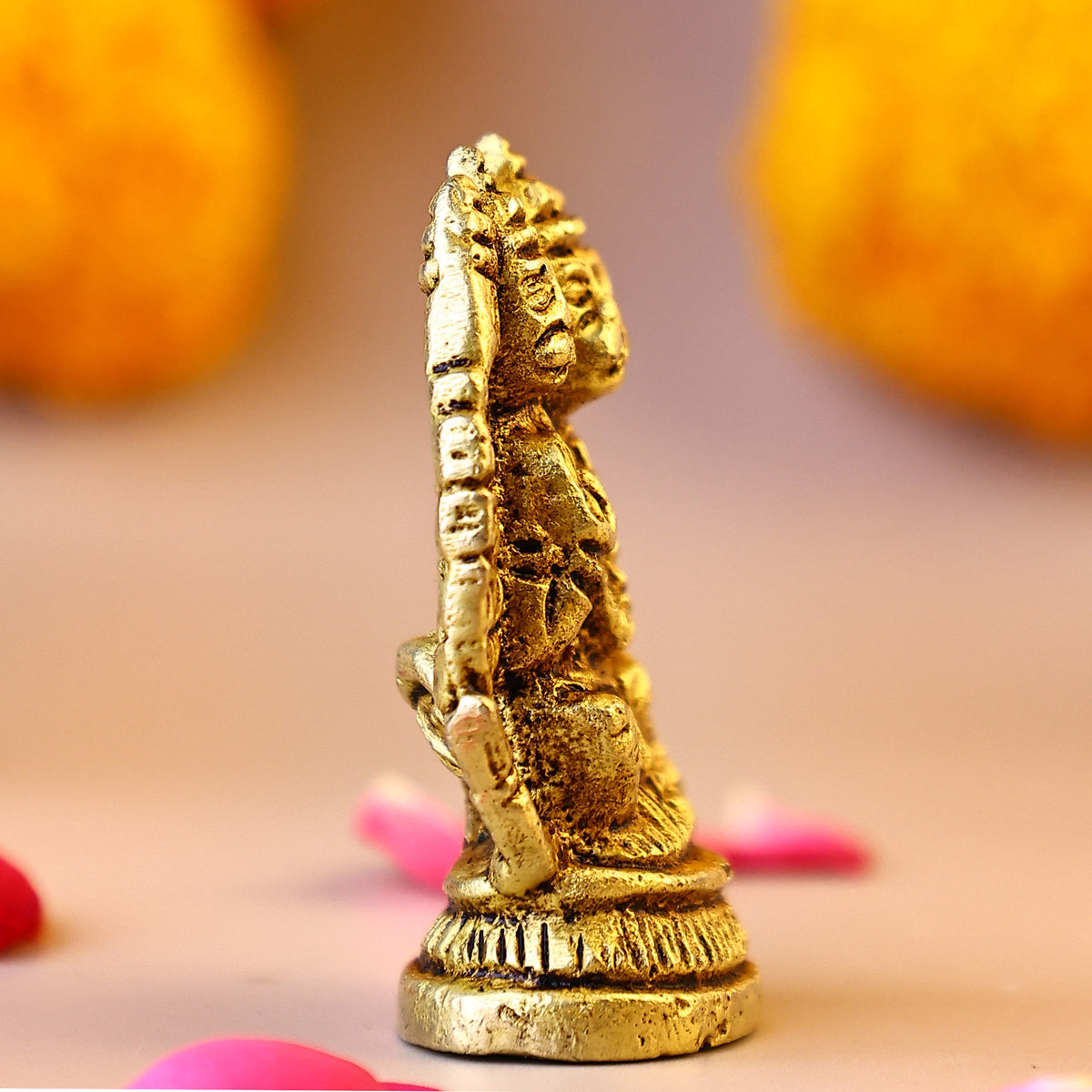 Brass Panchmukhi Hanuman Ji - Abhimantrit
