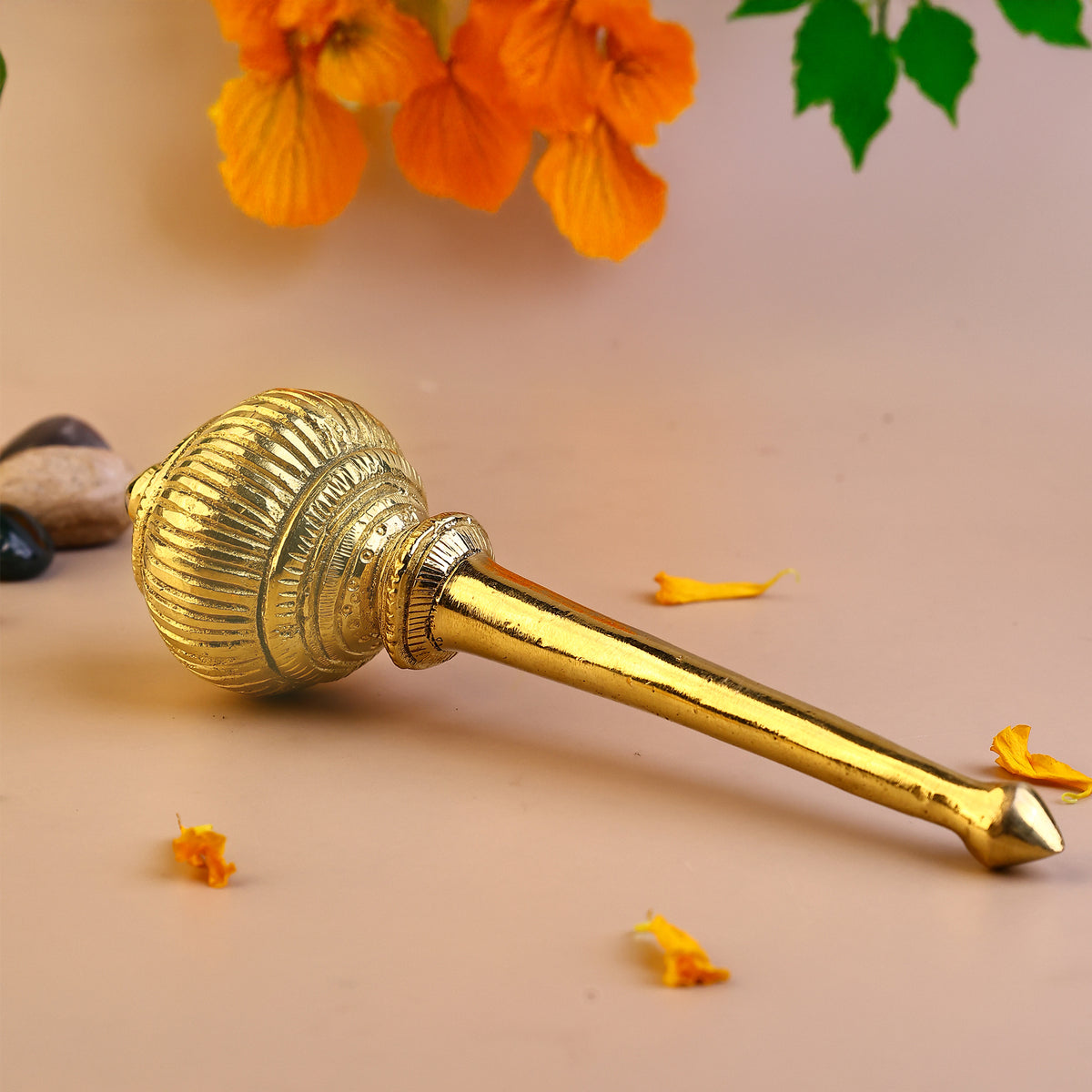 Brass Hanuman Gada - Abhimantrit