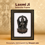 Laxmi ji Selenite Frame