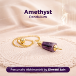 Amethyst Pendulum - Abhimantrit