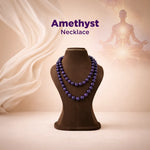 Amethyst Necklace for Calmness, Protection & Spiritual Clarity