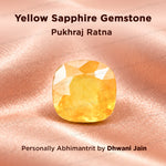 Yellow Sapphire ( Pukhraj )- 5.50 Carat