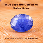 Blue Sapphire (Neelam) 6.00 Carat