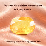 Yellow Sapphire ( Pukhraj )- 6.70 Carat