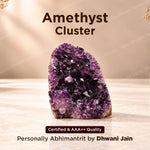 Amethyst Crystal Cluster (Brazillian): Emotional Healing & Stress Relief