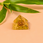 Yellow Citrine Pyramid
