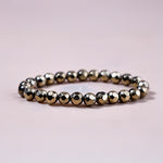 Pyrite Diamond Cut Bracelet