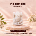 Moonstone Ganesha - Abhimantrit