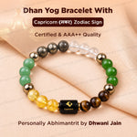 Dhan Yog Bracelet with Capricorn ( मकर ) Zodiac Sign