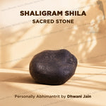 Natural Shaligram Shila | Sacred Shaligram Stone for Lord Vishnu Worship | Abhimantrit