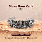 Shree Ram Kada (Silver Oxidize) - Abhimantrit