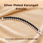 Silver Plated Karungali Bracelet
