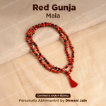 Gunja Mala Red – Abhimantrit & Certified
