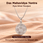 Das Mahavidya Yantra (Pure Silver) – Abhimantrit